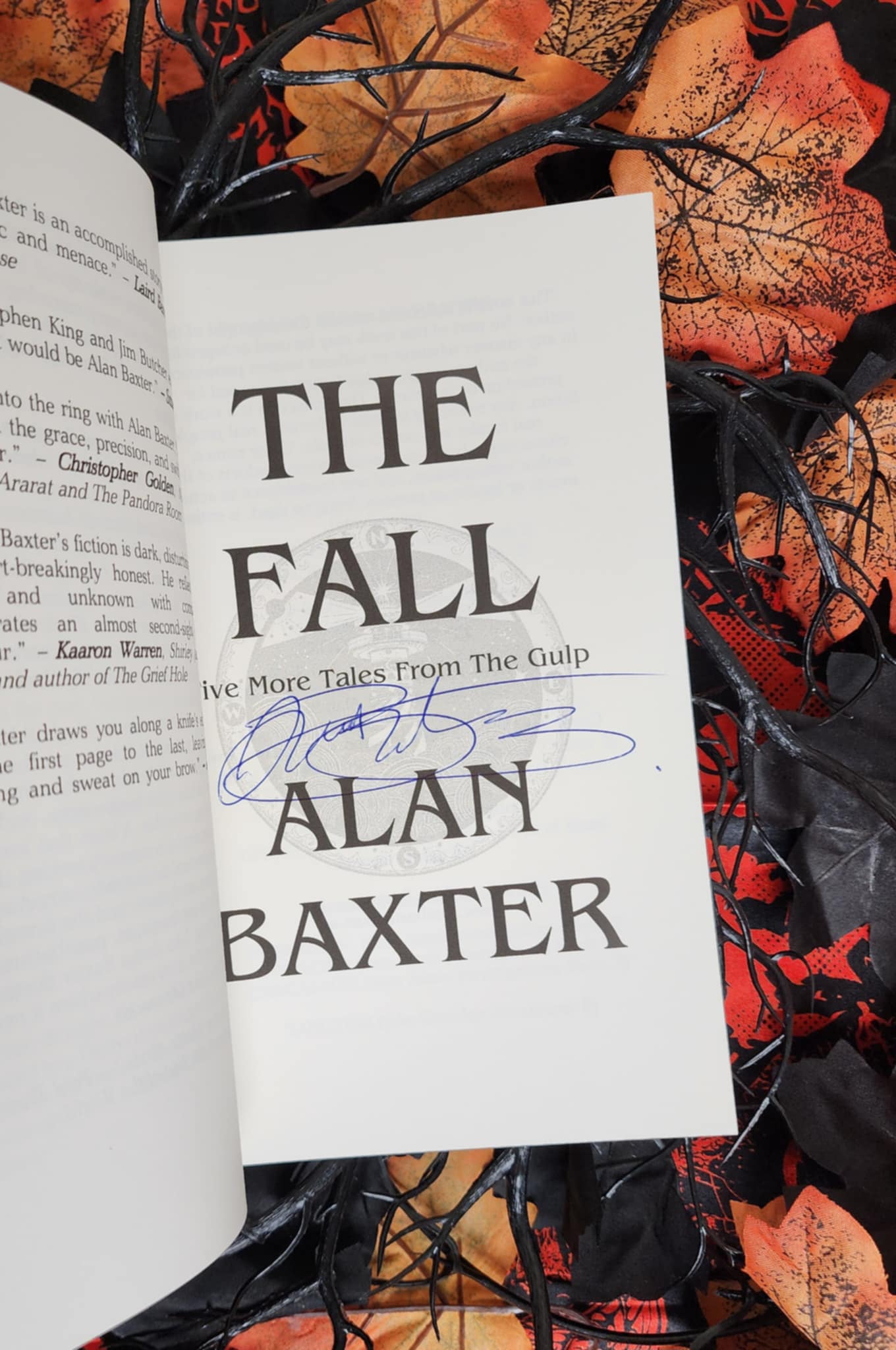 The Fall: The Gulp Book 2 by Alan Baxter *SIGNED* - Image 3