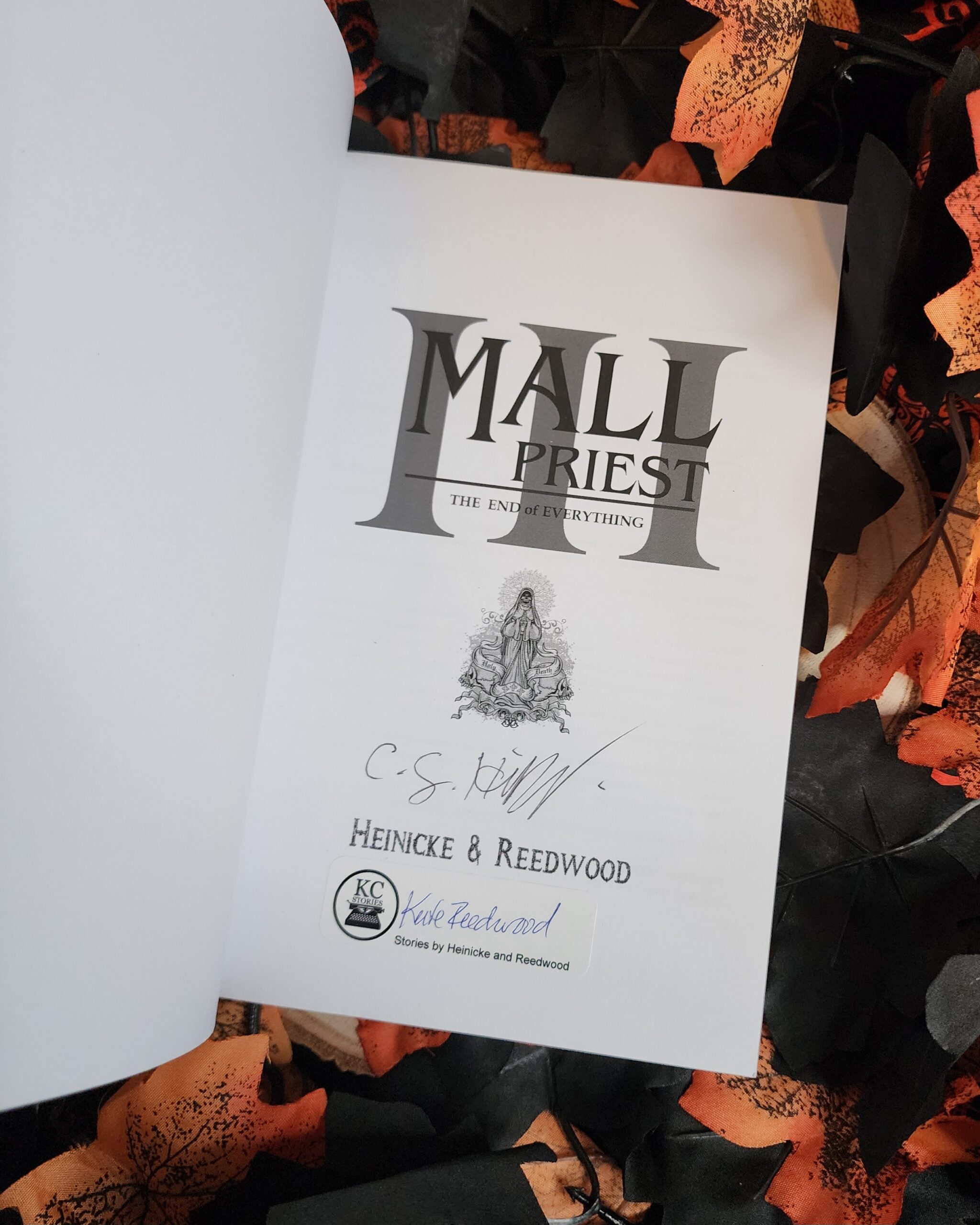 Mall Priest III: The End of Everything by Heinicke & Reedwood *SIGNED* - Image 3