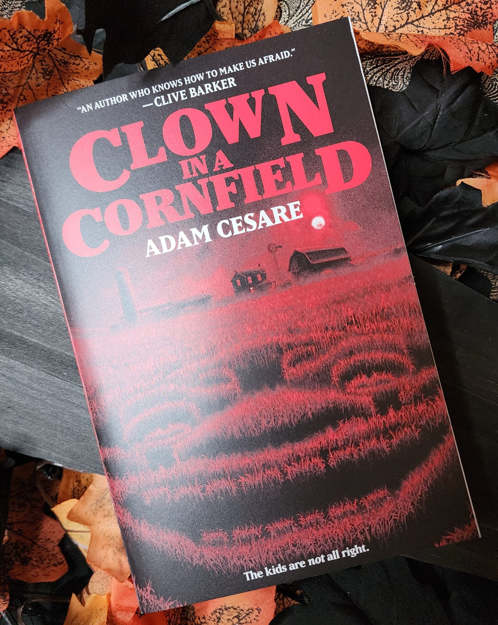 Clown in a Cornfield by Adam Cesare