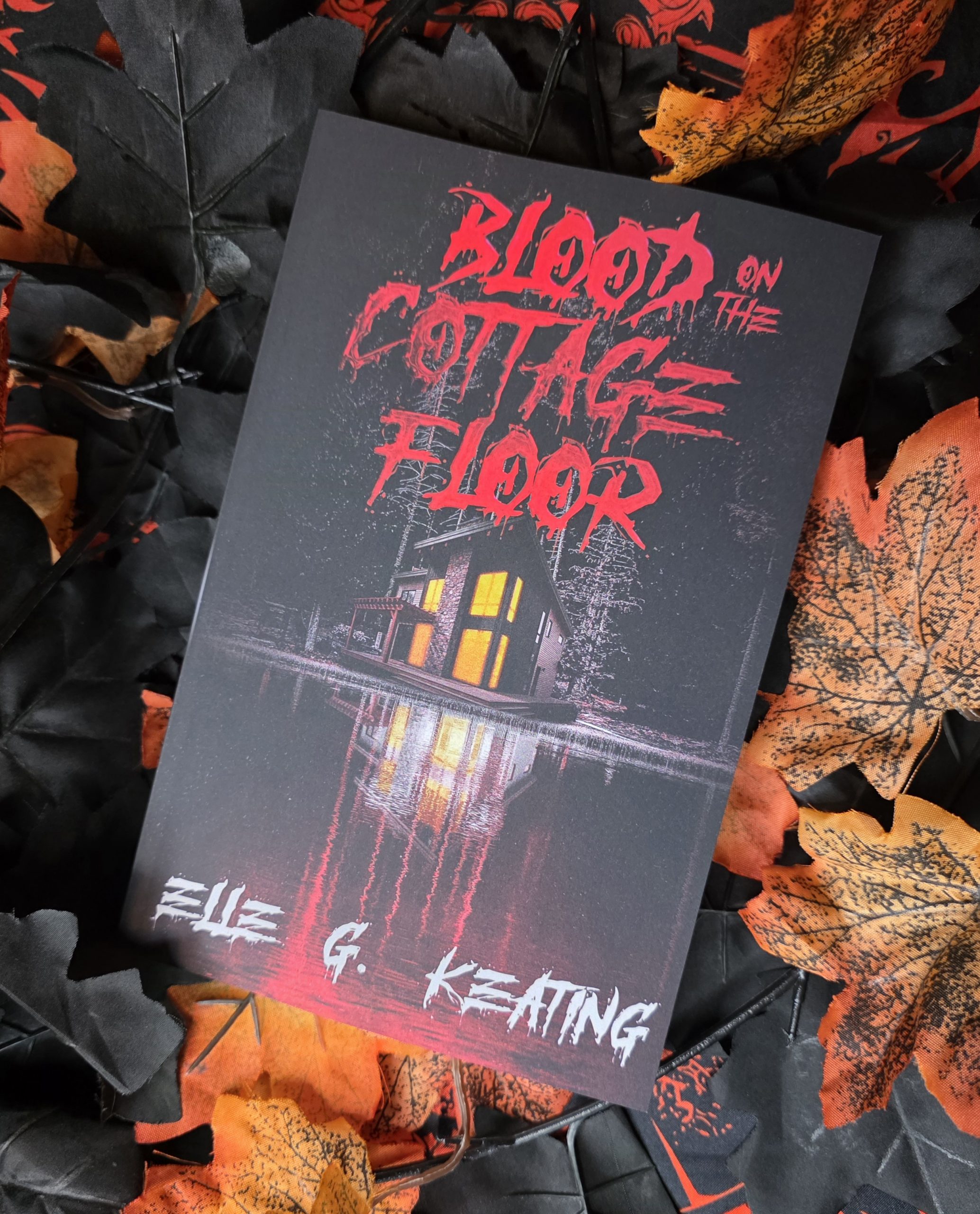 Blood On The Cottage Floor by Elle G. Keating